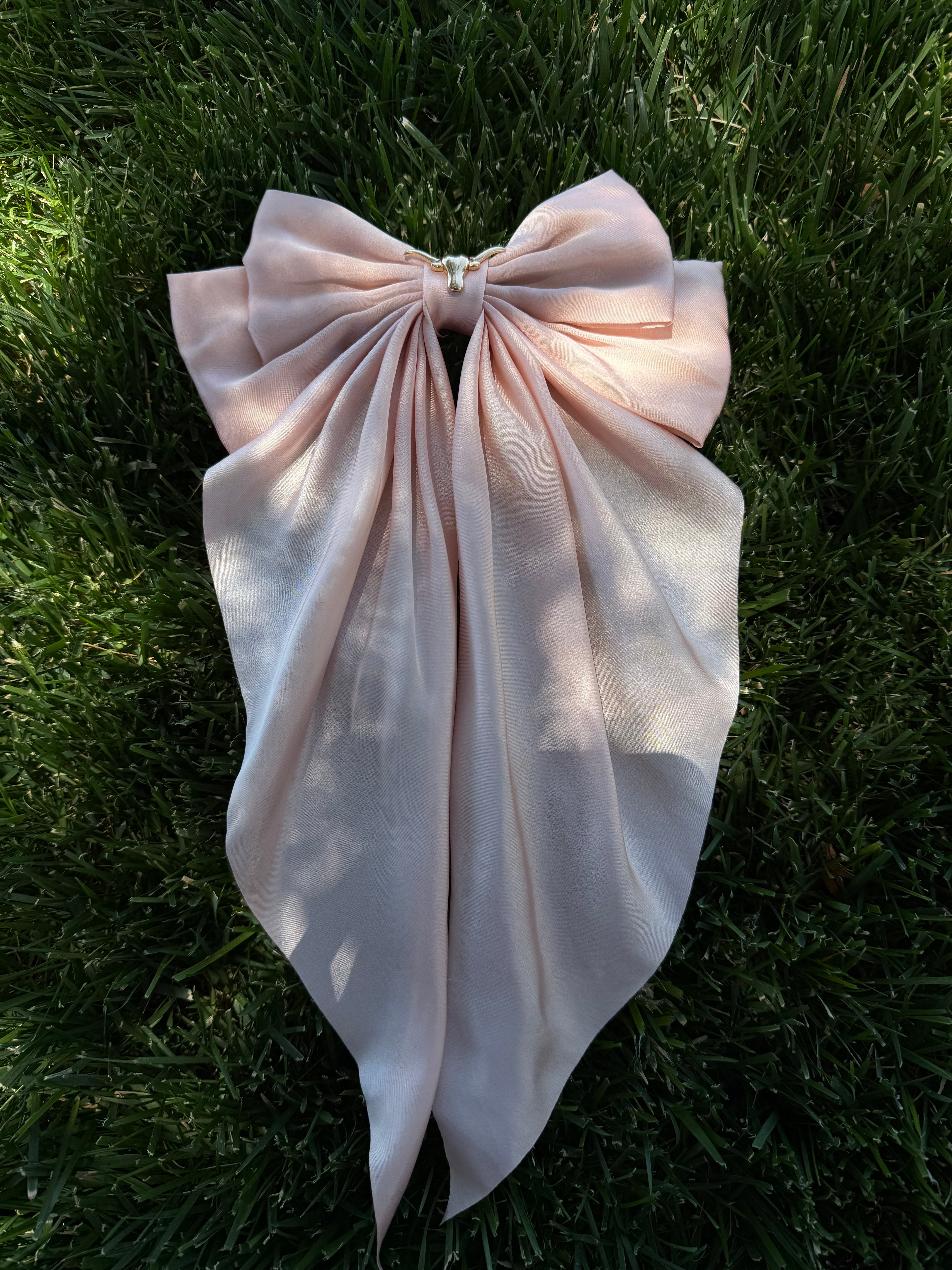 Satin Longhorn bow